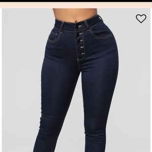 NWT Fashion Nova High Waisted Skinny Jean 3x